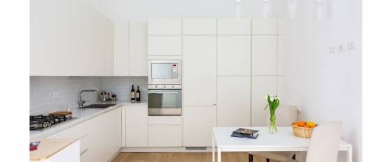 Realizzazione cucina Evolution Scavolini zona Porta Pia Roma
